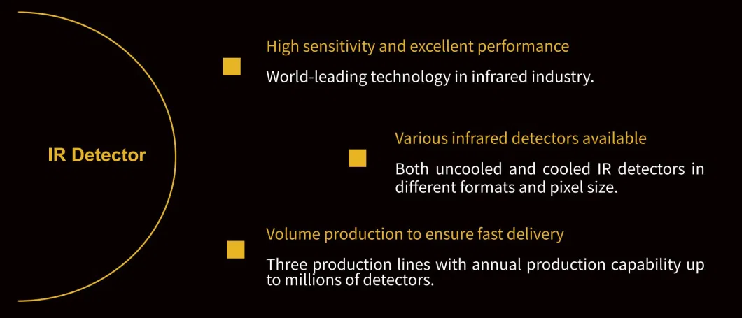 Plug Series Uncooled Thermal Camera Module with 400X300@17μm Uncooled Infrared Detector for Industrial Observation